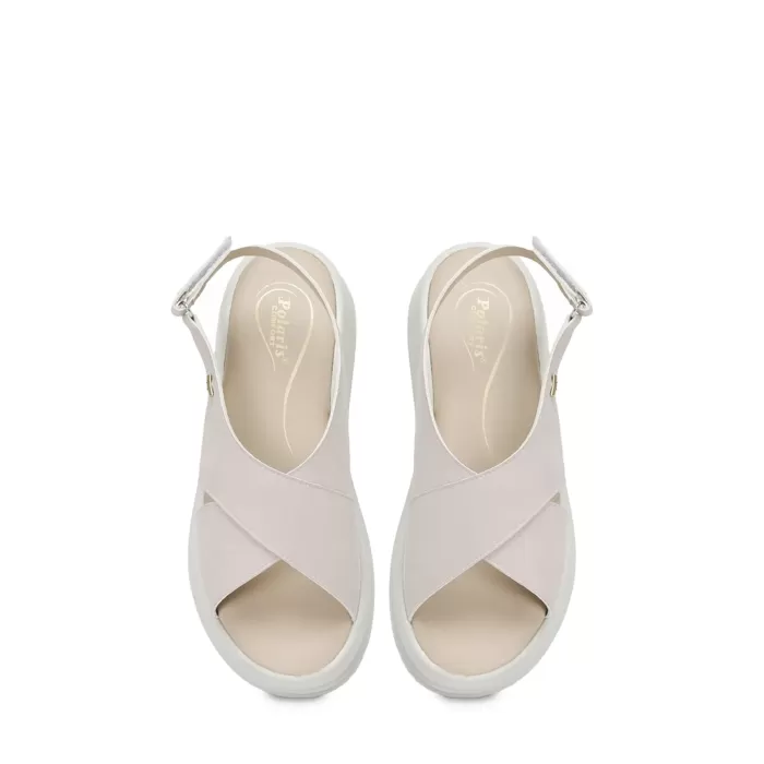 Polaris 166335  Kadın Dolgu Topuklu Comfort Sandalet