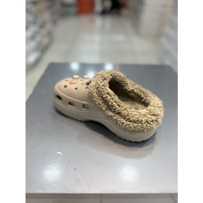 Akınal Bella Yünlü Taşlı Çocuk Önü Kapalı Ev Terlik