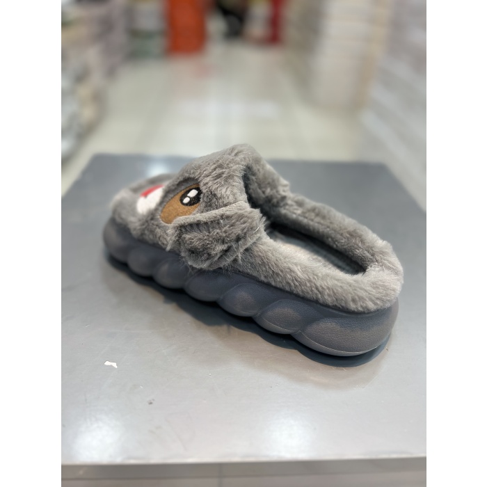 Akınal Bella Peluş Kalın Tabanlı Ev Terlik
