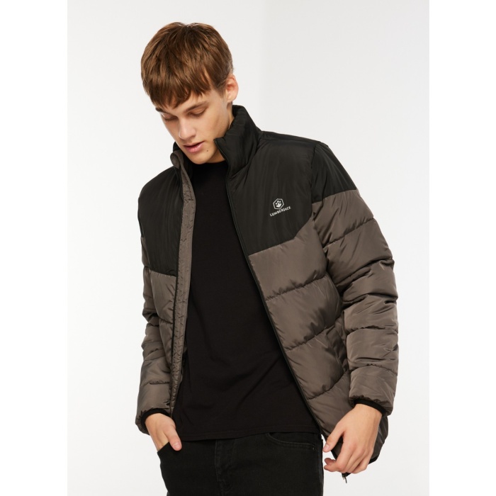 Lumberjack M-ADALBERT COLORBLOCK COAT Erkek Dik Yaka Mont