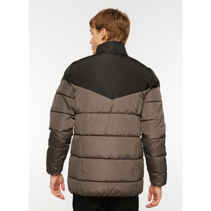 Lumberjack M-ADALBERT COLORBLOCK COAT Erkek Dik Yaka Mont