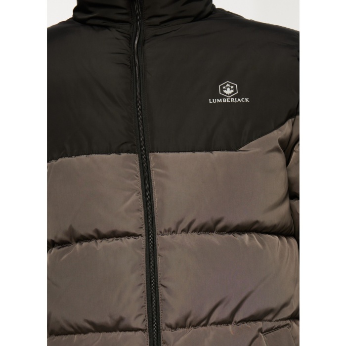 Lumberjack M-ADALBERT COLORBLOCK COAT Erkek Dik Yaka Mont