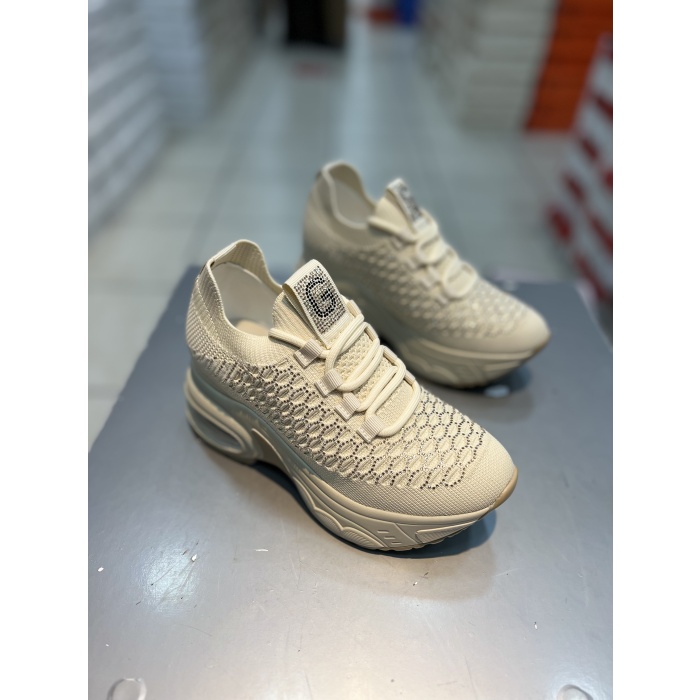 Guja Gizli Dolgulu Kadın Şık Taşlı Sneakers