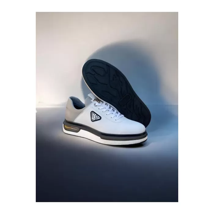 Voyager Erkek Hakiki Deri Sneakers Ayakkabı