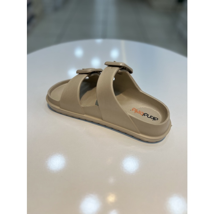 Akınal Bella Çift Toka Unisex Terlik