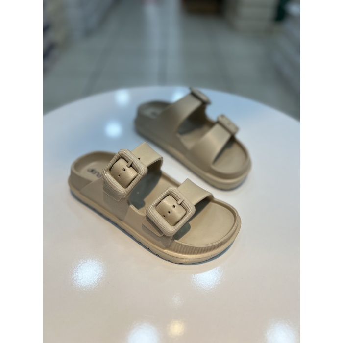 Akınal Bella Çift Toka Unisex Terlik