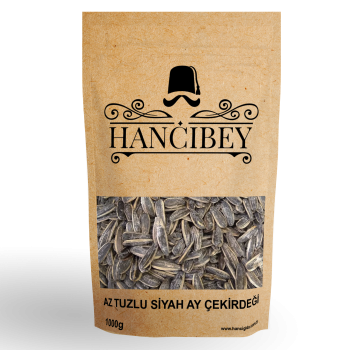 Siyah Ay Çekirdek Az Tuzlu  1Kg