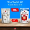 Gold Kahve ve Kahve Kreması Seti