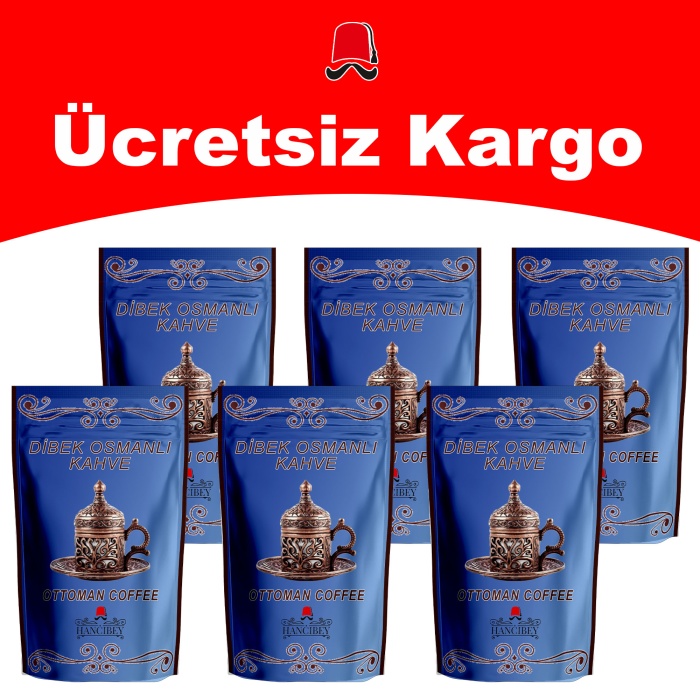 6 lı Dibek Osmanlı Kahvesi 150g