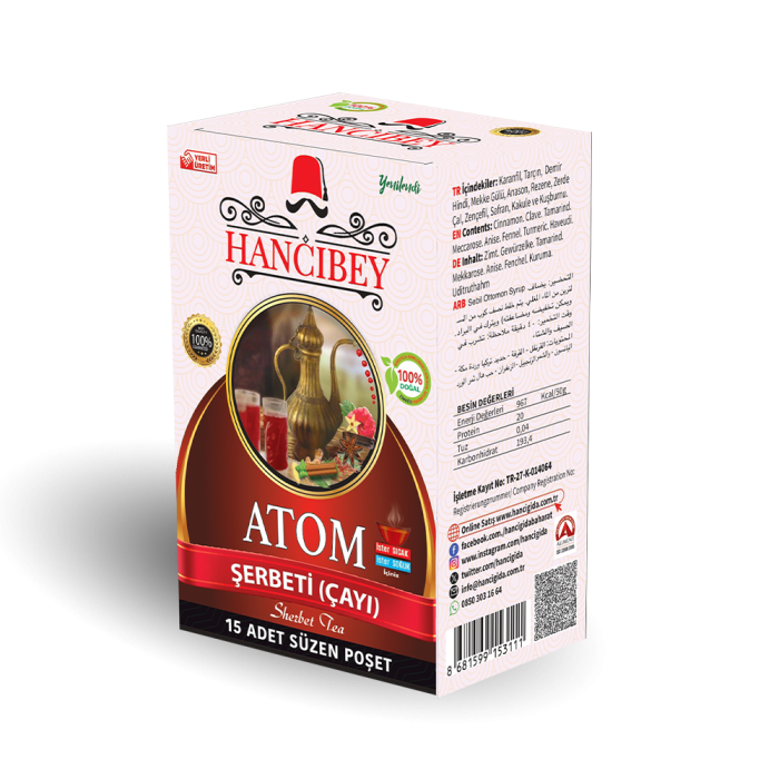 Atom Şerbeti (Çayı) x24 Adet