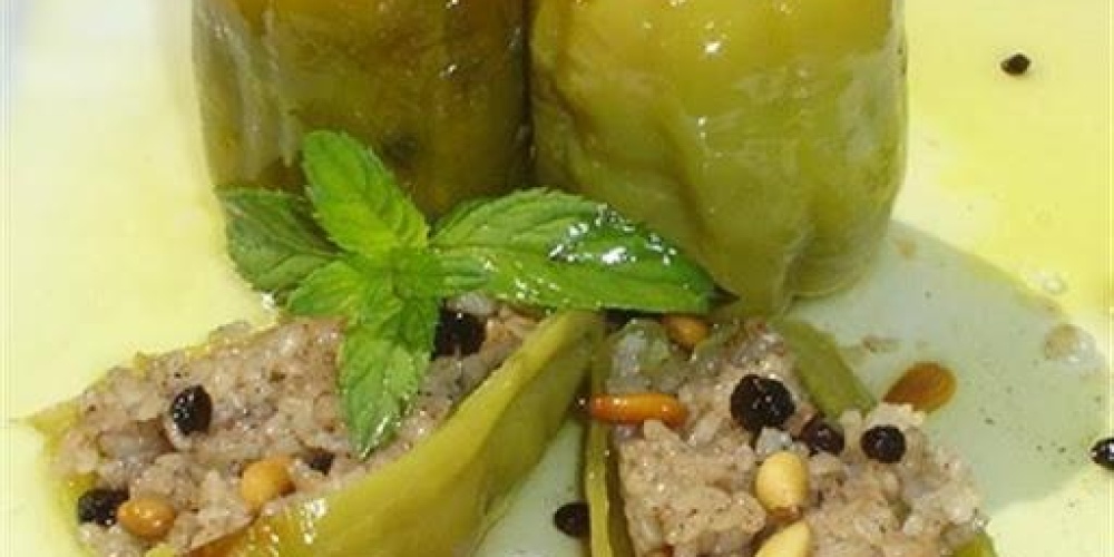 Zeytinyağlı Yer Fıstıklı Dolma