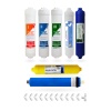 Quick Type 7li Filtre Seti 75 Gpd Membranlı Kapalı Kasa Su Arıtma Cihazları Uyumlu - 0074