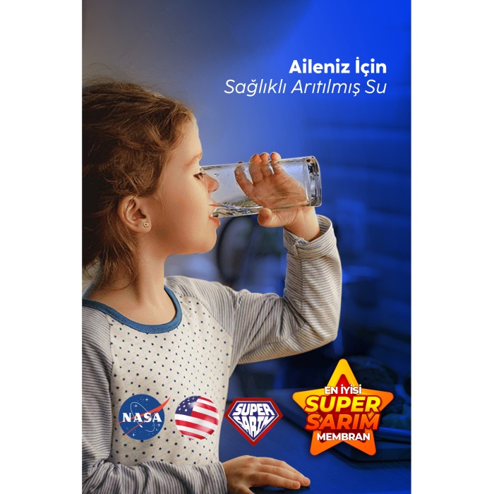 Focus 13 Aşama Süper Membranlı 12 Litre Çelik Tanklı Mineralli Su Arıtma Cihazı - 0019