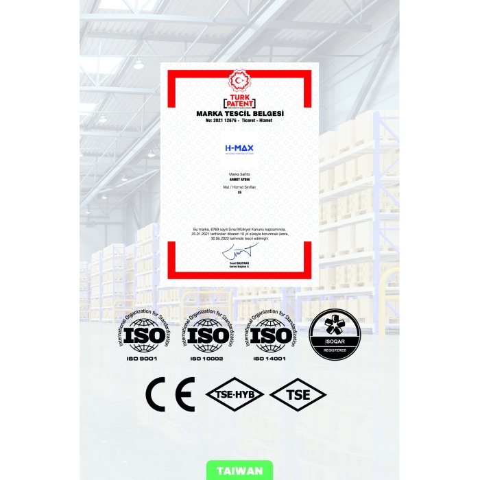 Taiwan Type 6lı Filtre Seti 75 Gpd Membranlı Kapalı Kasa Su Arıtma Cihazları Uyumlu - 0085