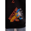 Anime Dragon Ball Z Notice Me Siyah Kapüşonlu Sweatshirt