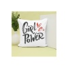 Girl Power Tasarımlı Baskılı Dekoratif Yastık Hediye