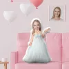 Kişiye Özel Gelinlikli Kız Tasarımlı Şekilli Yastık