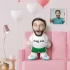 Kişiye Özel Hug Me Tasarımlı Şekilli Yastık