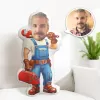 Kişiye Özel Tamirci Tasarımlı Şekilli Yastık
