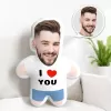 Kişiye Özel Love Vucut Tasarımlı Şekilli Yastık