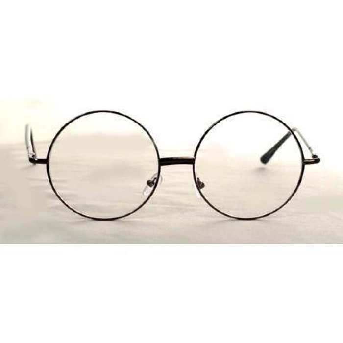 Yuvarlak Model Gözlük - Yeni Trend Silver