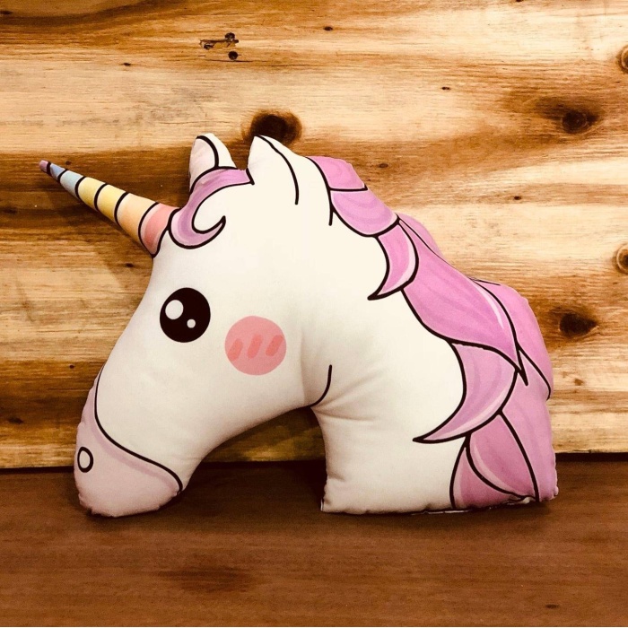 Sevimli Unicorn 3d Yastık