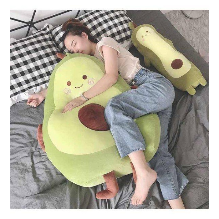 Büyük Boy Avokado Peluş Yastık ( Jumbo Boy )