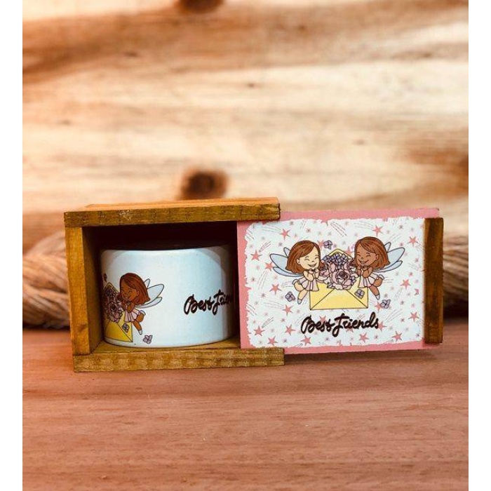 Best Friends En İyi Dostum Kutulu Kupa Arkadaşa Hediye