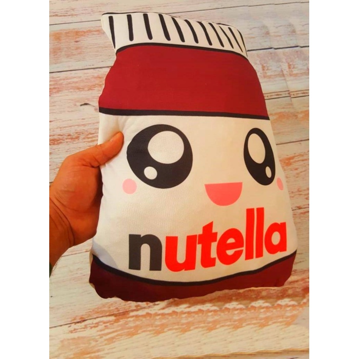 Nutella Kavanoz Yastık