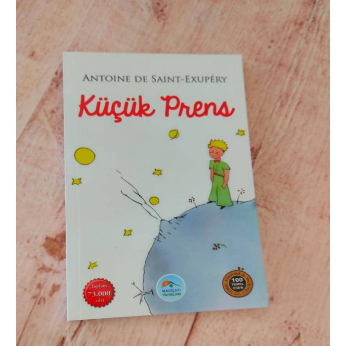 Küçük Prens kolye ve Küçük Prens Baş Ucu Kitabı Hediye Seti