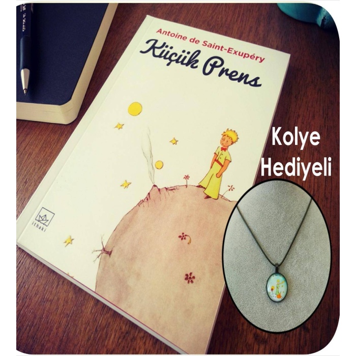 Küçük Prens kolye ve Küçük Prens Baş Ucu Kitabı Hediye Seti