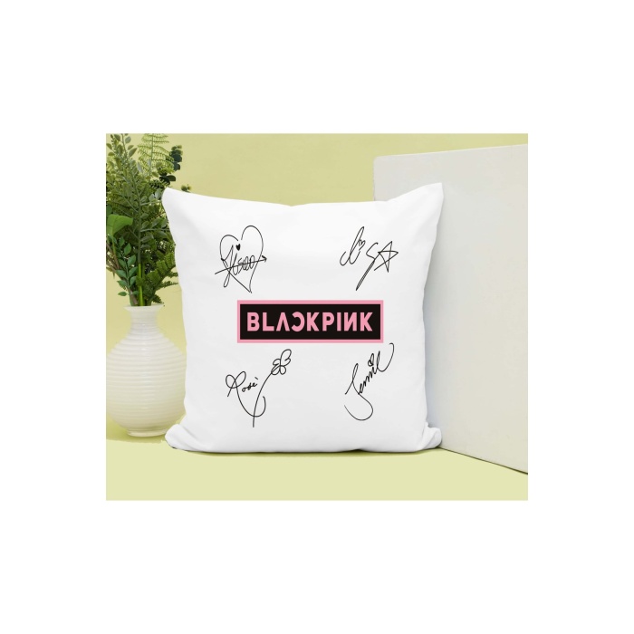 Blackpink Baskılı Yastık Hediyelik Set Arkadaşa Hediye