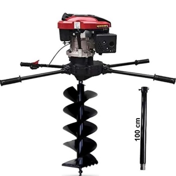 Gardenpro 1P70F Loncin Motorlu Toprak Burgu Makinası 7 Hp 300 mm