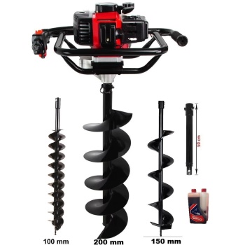 Gardenpro TKDZ-03/52 Toprak Burgu Makinası Set-1