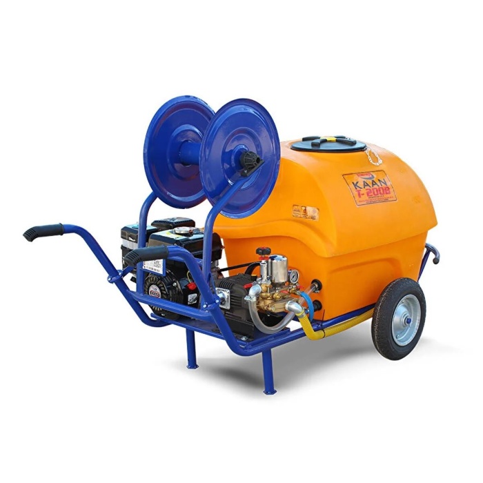 Kaan T 200 B Benzinli Ilaclama Makinesi 200 Lt 7 Hp