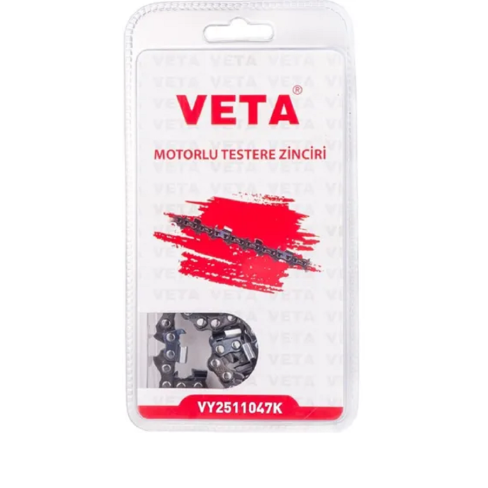 Veta 1/41.1Ayak 23,5 Diş Yuvarlak Akülü Budama Testere Zinciri