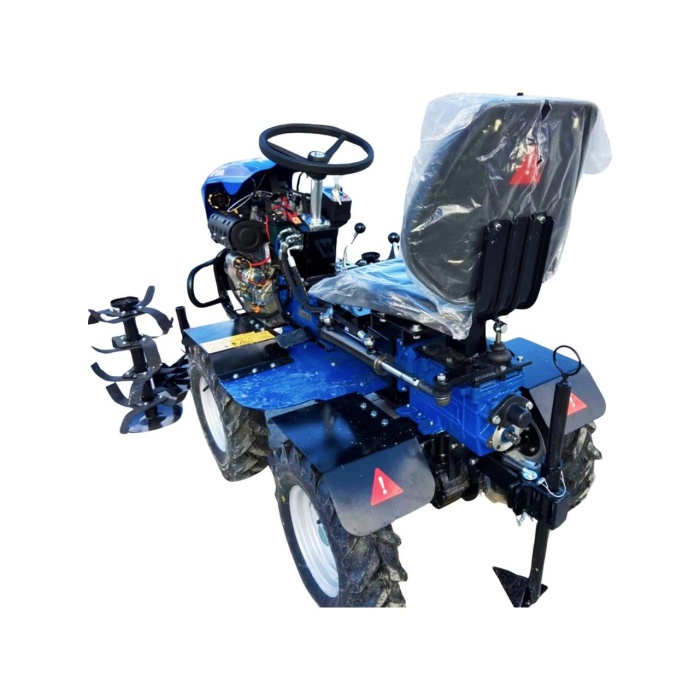 Bartech 4X4 22 Hp Dizel Mini Traktör Çapa Makinesi