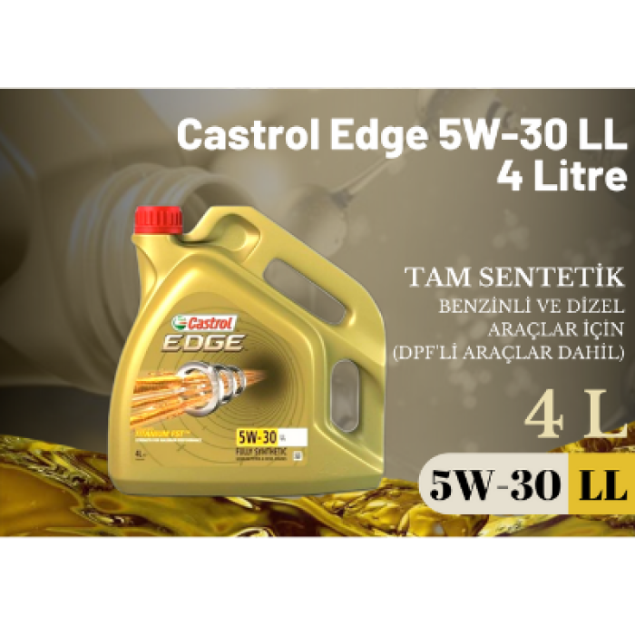 Castrol Edge 5w30 LL 4 litre Ü.T 2022