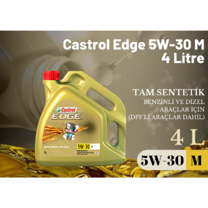 Castrol Edge 5W-30 M 4 litre Ü.T.2021