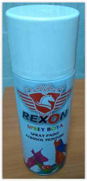 Universal Sprey Boya Ral-9003 Beyaz 400 Ml Rexon - CALDINI REXON-08