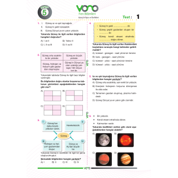 Vono Yayınları Ayt Fizik Yaprak Test