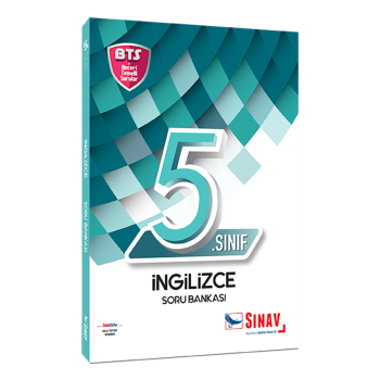 Sınav Yayınları 5 Sınıf İngilizce Soru (Bts)