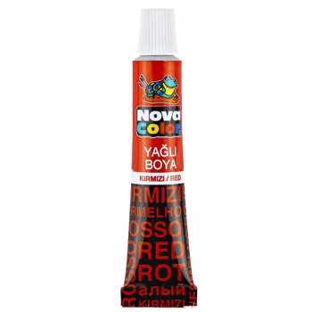 Nova Color Yağlı Boya Tüp Kırmızı NC-128