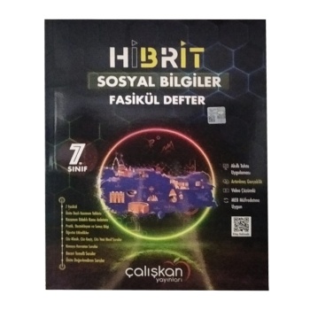 Çalışkan Yayınları 7. Sınıf Hibrit Sosyal Bilimler Fasikül Defter
