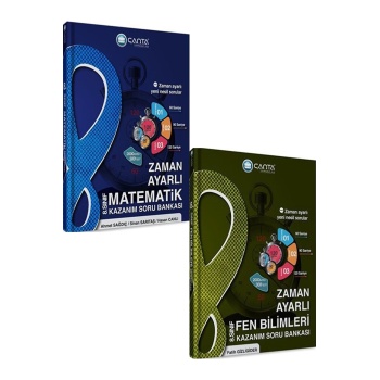 Çanta Yayınları 8. Sınıf Matematik - Fen Soru Bankası Seti