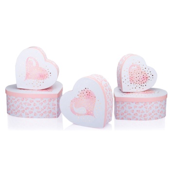 Gıpta Hediye Kutusu Valentınes Day Grata Kalp 5 Li Bx0694