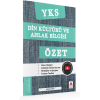 Delta Kültür Yayınları Yks Din Kültürü Ve Ahlak Bilgisi Özet