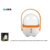 S-link SL-3658 Turuncu Dokunmatik Açma Kapama Ledli 2400mAh 5V-1A 1+30 Ledli Işıldak