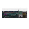 Philips SPK8404 Siyah-Gümüş Rainbow Aydınlatmalı Blue Switch Mekanik Gaming Oyuncu Klavyesi