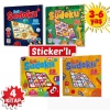 Yükselen Zeka 3-6 Yaş Stickerlı Çıkartmalı Sudoku Seti (4 Kitap Set)